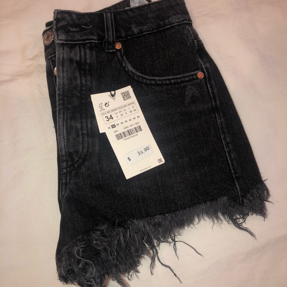 New Zara denim shorts - Picture 6 of 6